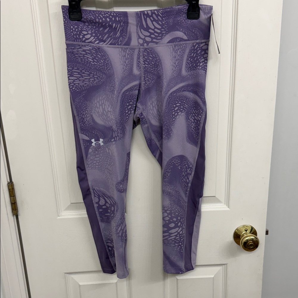 Under Armour Heat- Gear Compression Leggings: M